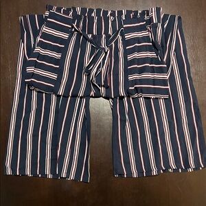 Joe B Striped Pants with Drawstring
